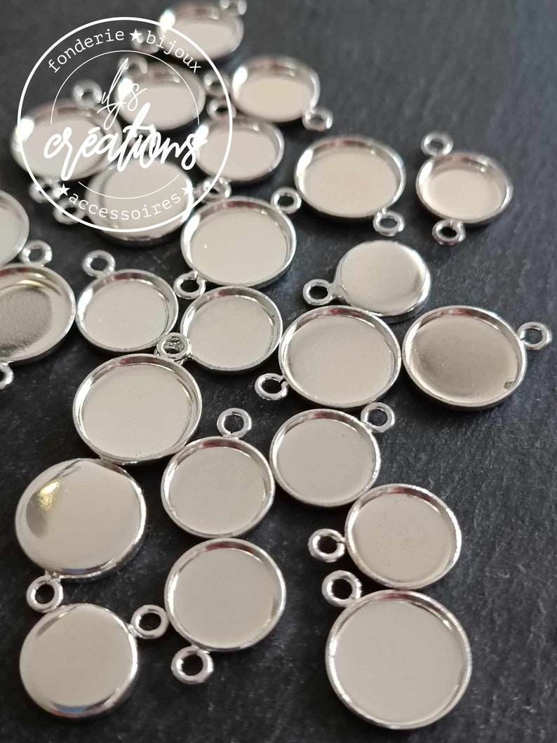 Round pendant Size and finish of your choice. On order / new stock image 4