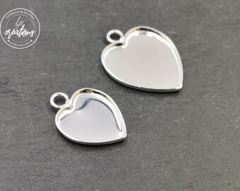 "Heart" pendant - size and finish of your choice