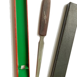 Abrecartas cuchillo de papel de acero inoxidable hecho en Suecia Regalo para él