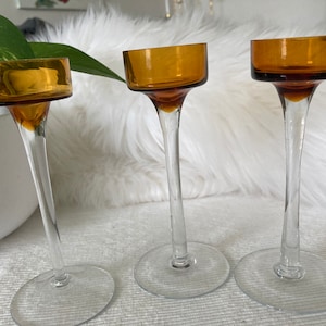 Vintage 3 Candle Holders home decor Swedish item