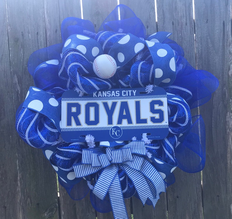 KANSAS CITY ROYALS wreathRoyals wreath