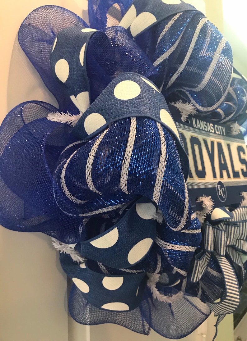 KANSAS CITY ROYALS wreathRoyals wreath