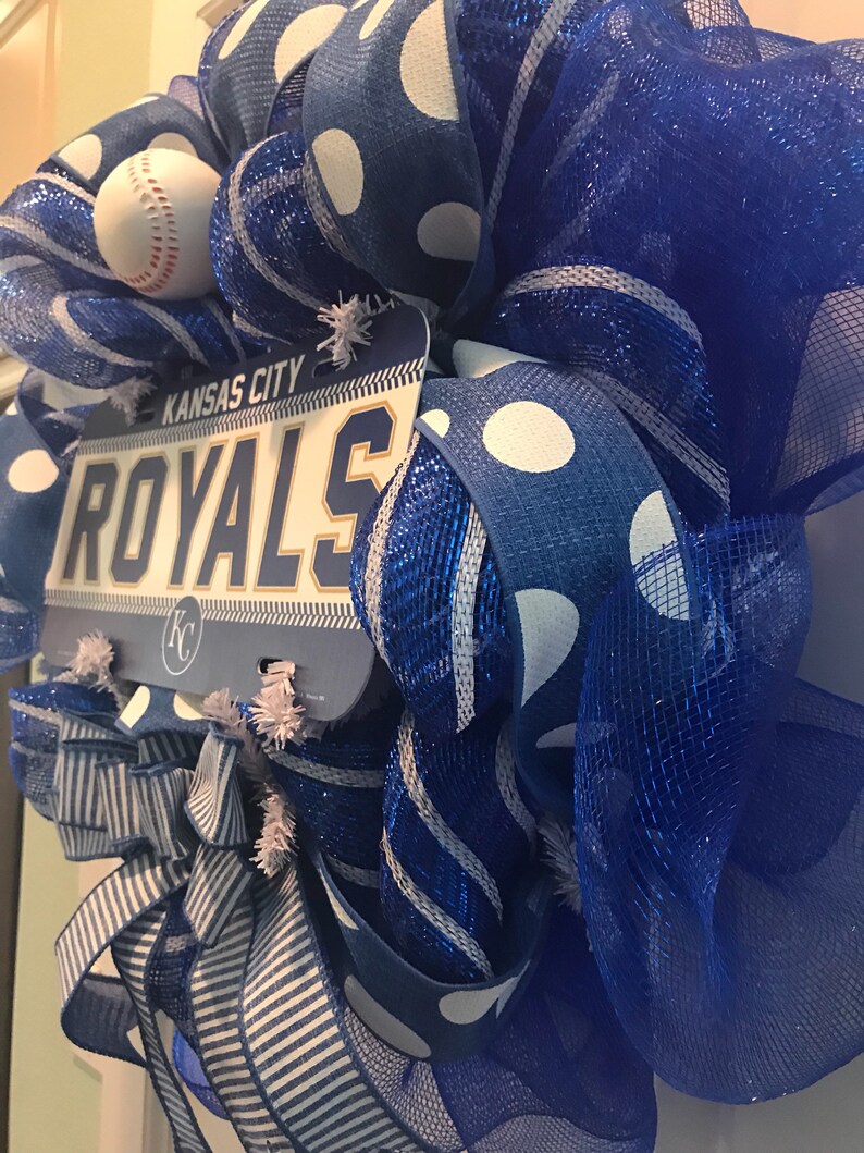 KANSAS CITY ROYALS wreathRoyals wreath