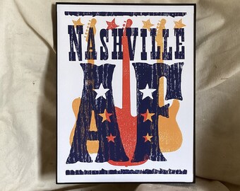 Nashville AF Print
