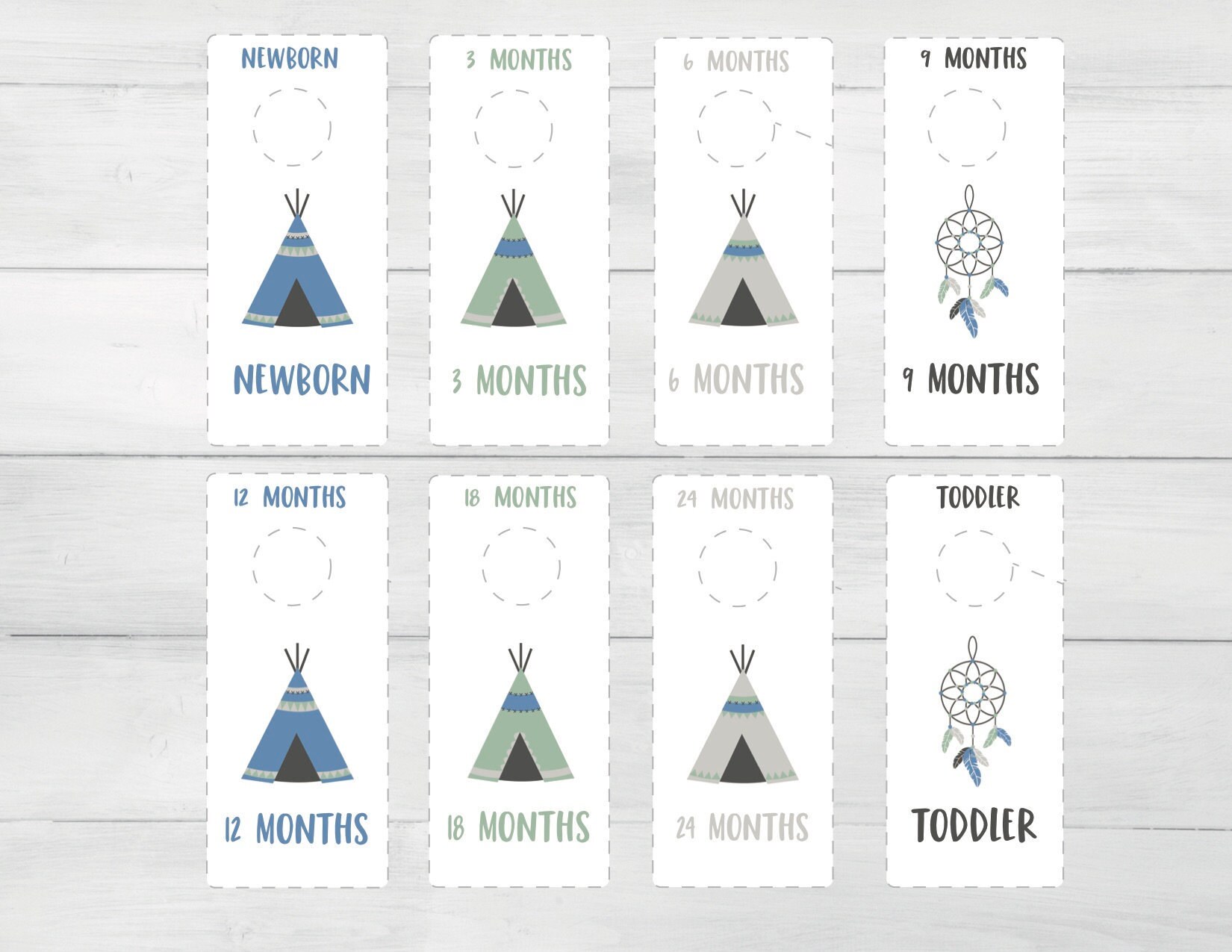 Printable Baby Closet Dividers Nursery Clothes Dividers - Etsy Australia