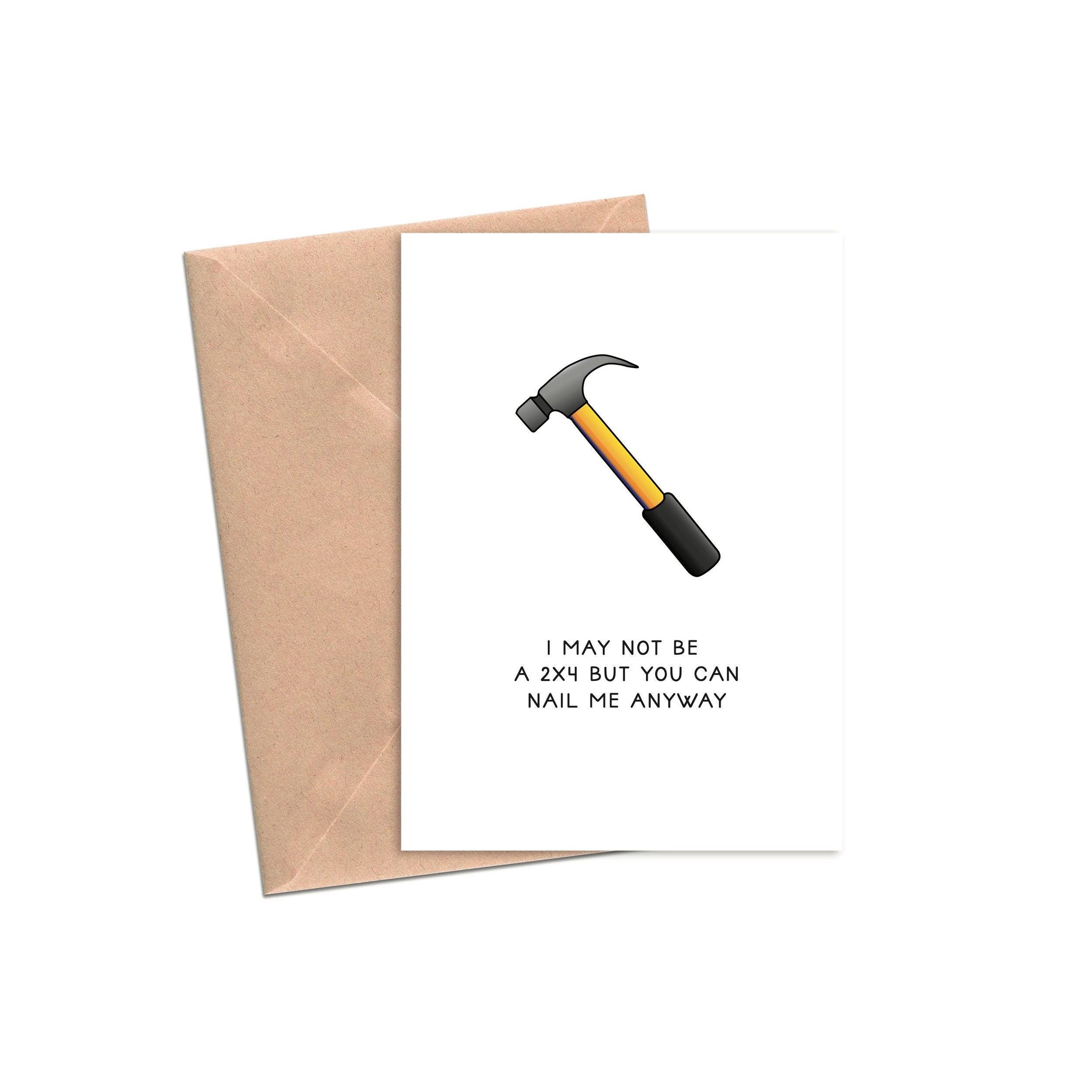 Funny Carpenter Card | Handyman Birthday Card | Woodworker Card | Funny ...