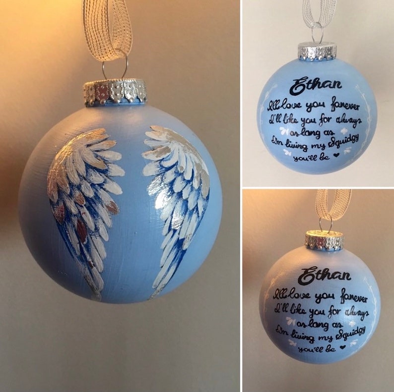 Hand-painted ornaments/ custom ornaments / handpainted/ personalized ornaments/ christmas ornaments. image 10