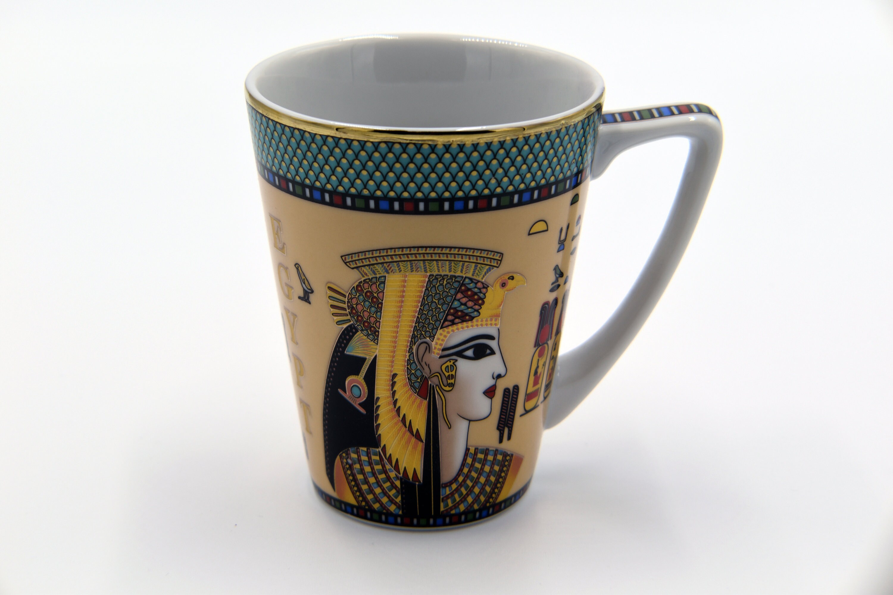 egyptian travel coffee mug