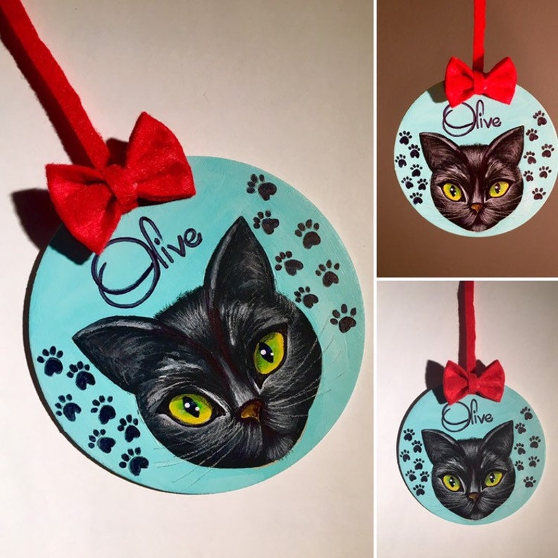 Hand-painted ornaments/ custom ornaments / handpainted/ personalized ornaments/ christmas ornaments. image 10