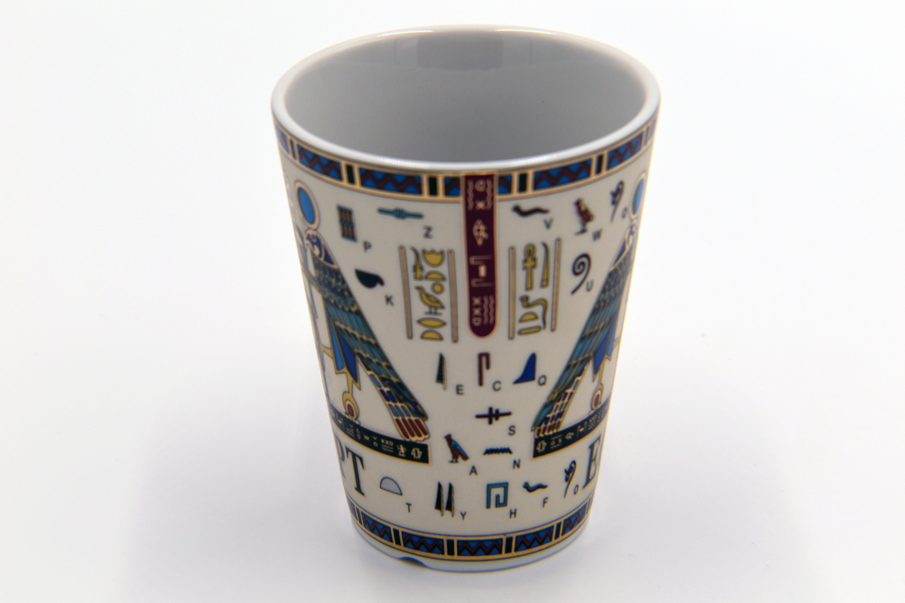 Egyptian Coffee Mug with 2 variant pharaohs designs Etsy