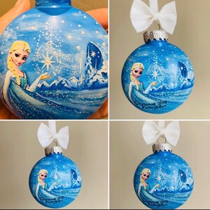 Hand-painted ornaments/ custom ornaments / handpainted/ personalized ornaments/ christmas ornaments. image 2