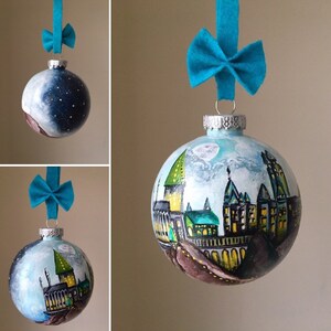 Hand-painted ornaments/ custom ornaments / handpainted/ personalized ornaments/ christmas ornaments. image 5