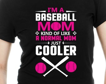 Baseball Mom Shirt , Shirt Baseball Mom , Baseball Shirt Mom , Baseball Mom T shirt, Baseball Shirt For Mom