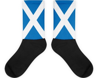 St. Andrew&#39;s Cross | Socks | Vertical flag