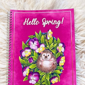 Hallo Frühling! Malbuch für Erwachsene, Hochwertiger Künstlerdruck