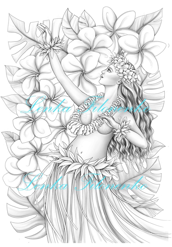 15 Hawaiian Coloring Pages Pdf - Printable Coloring Pages