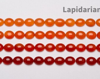 Natuurlijke carneool cabochons 10*12 mm ovalen 1e kwaliteit