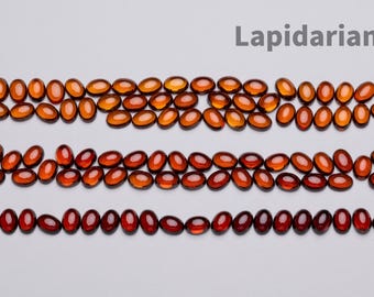 May include: Three rows of oval-shaped, translucent, amber-colored gemstones. The gemstones are arranged in a straight line. The text "Lapidarians" is written in white above the gemstones.