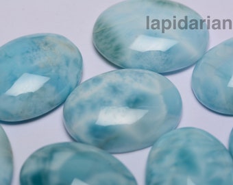 Kaboszony Larimar 15*20 mm owale AAA