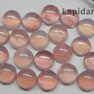 Rose Quartz 6mm Rounds 19 pieces lot