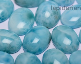 Kaboszony Larimar 12*16 mm owale AAA