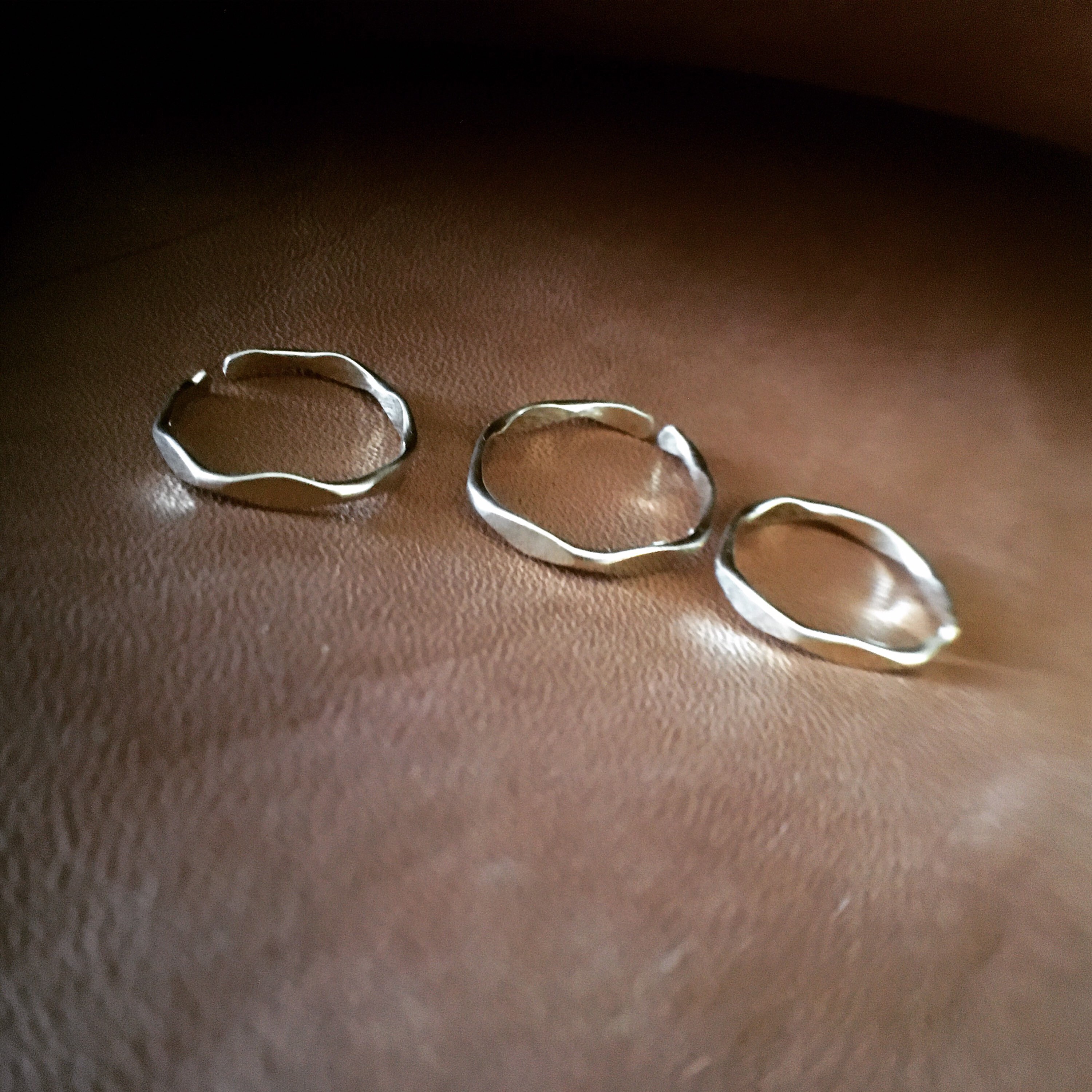 Toe Rings Set of 2 / Minimalist Gold Filled Toe Ring / Small Etsy