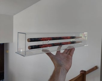 Double  Drumstick Display Box - Totally Enclosed - Handmade