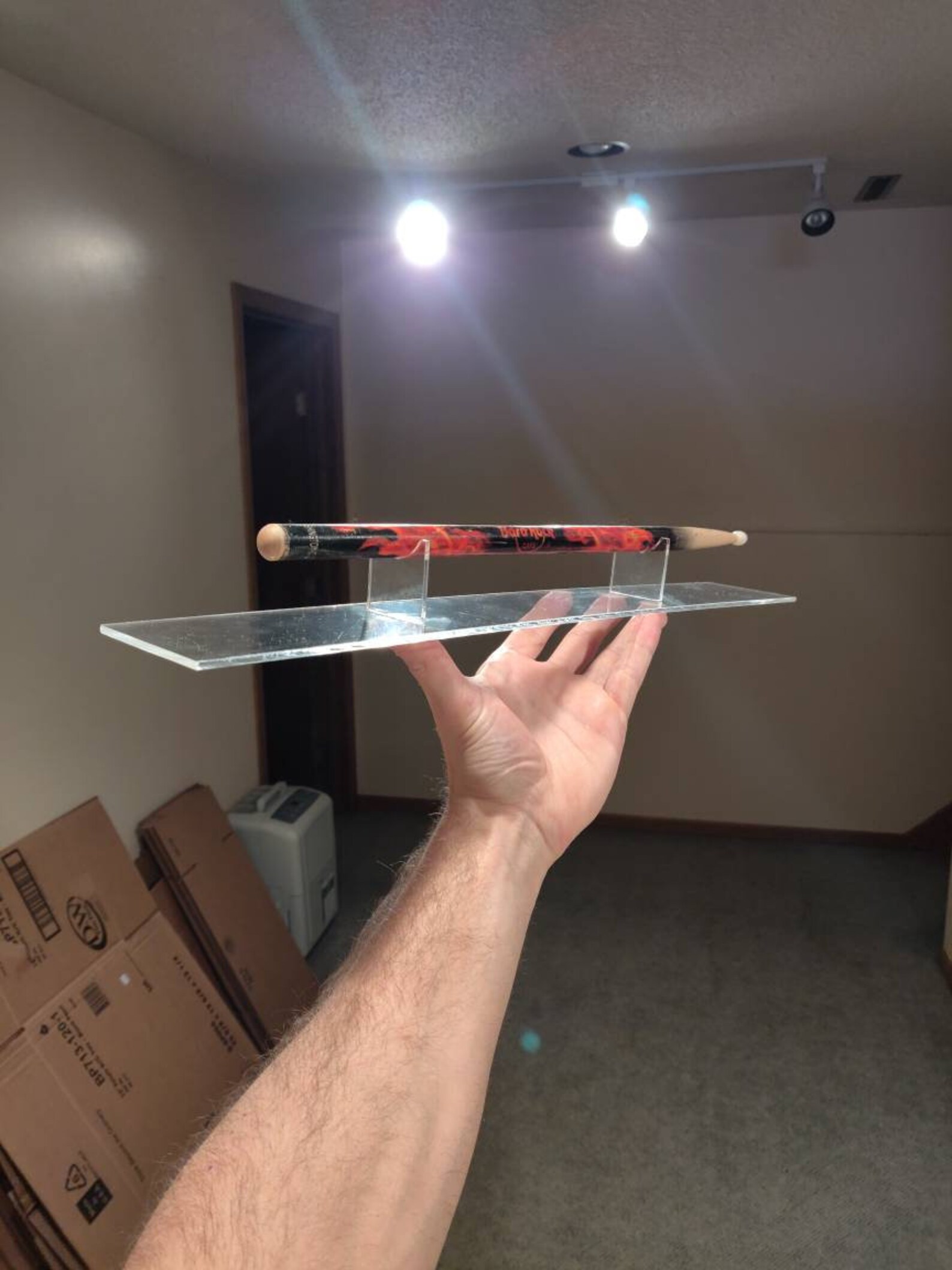 Single Drumstick Display Box Totally Enclosed Handmade Etsy