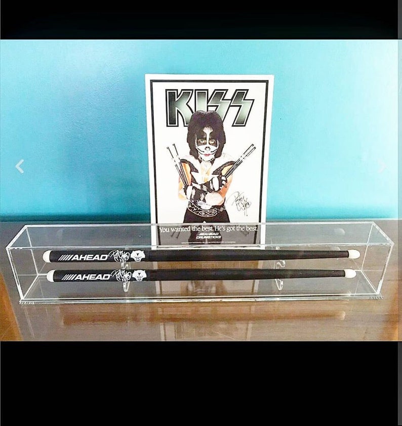 Double Drumstick Drumstick Display Case Open Face Design Etsy