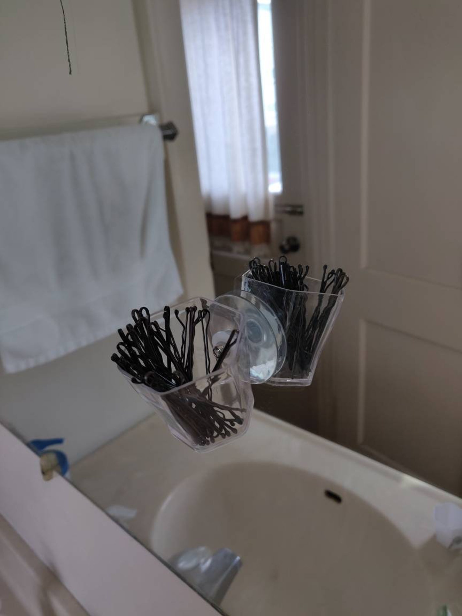 Bobby Pin Holder / Hair Tie Holder / Cue Tip Holder Bathroom Etsy