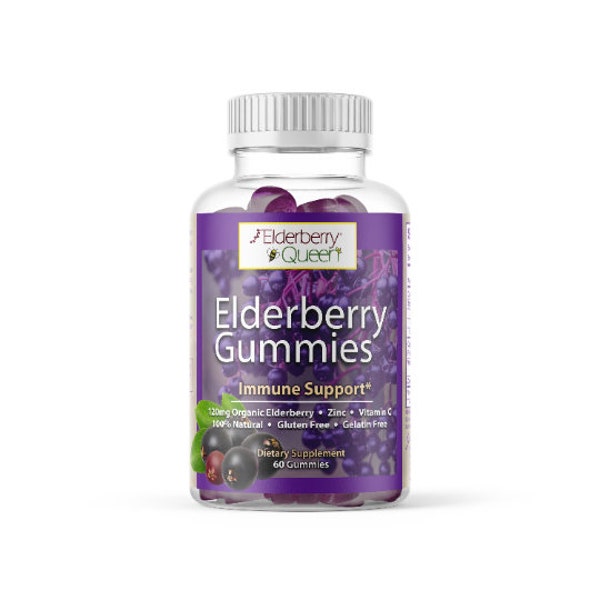 Elderberry Gummies with Vitamin C and Zinc