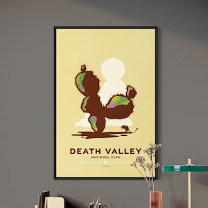 Death Valley Nationalpark Giclée Kunstdruck - Nationalpark Poster - Home Dekor