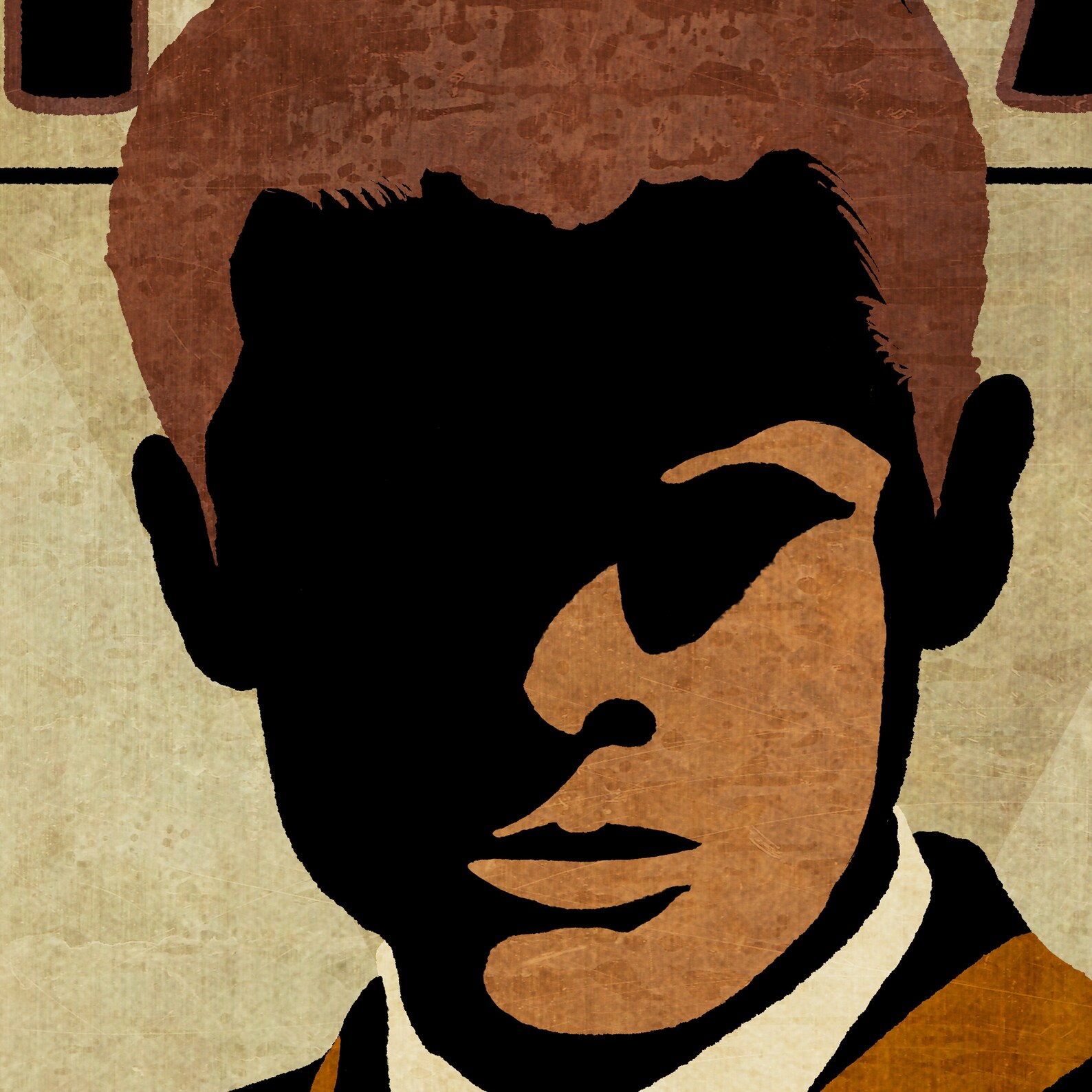 Audie Murphy Wall Art Print Silhouette Poster Texas - Etsy