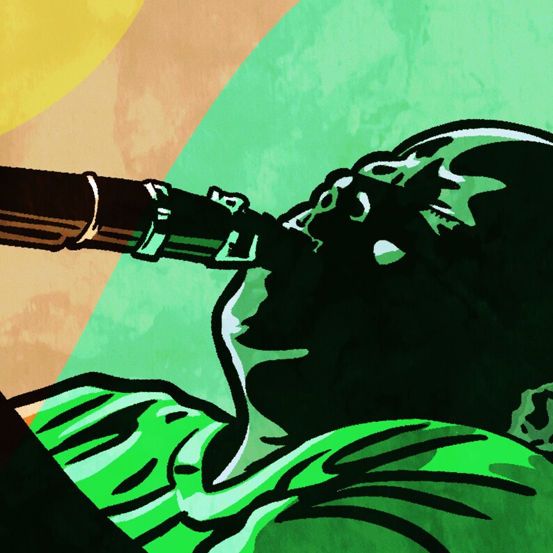 New Orleans Jazz Art Print Etsy