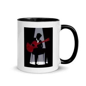 Stunning Jazz Guitar Mug - Jazz Music Gift - Gift for musician - Gift for Her - Gift for Him