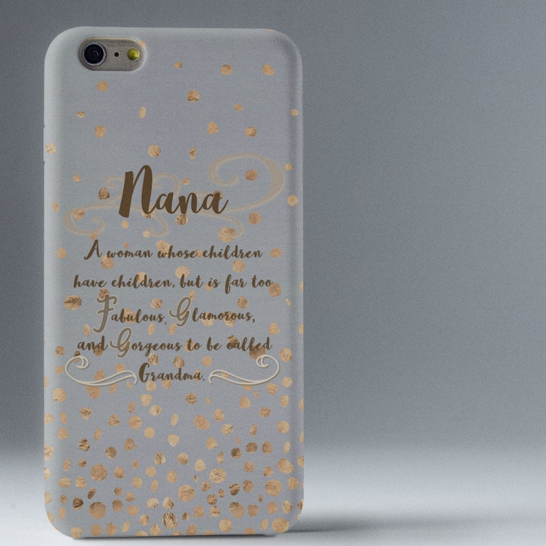 Nana Phone Case Gift for Nana iPhone Case Custom Phone Case Etsy