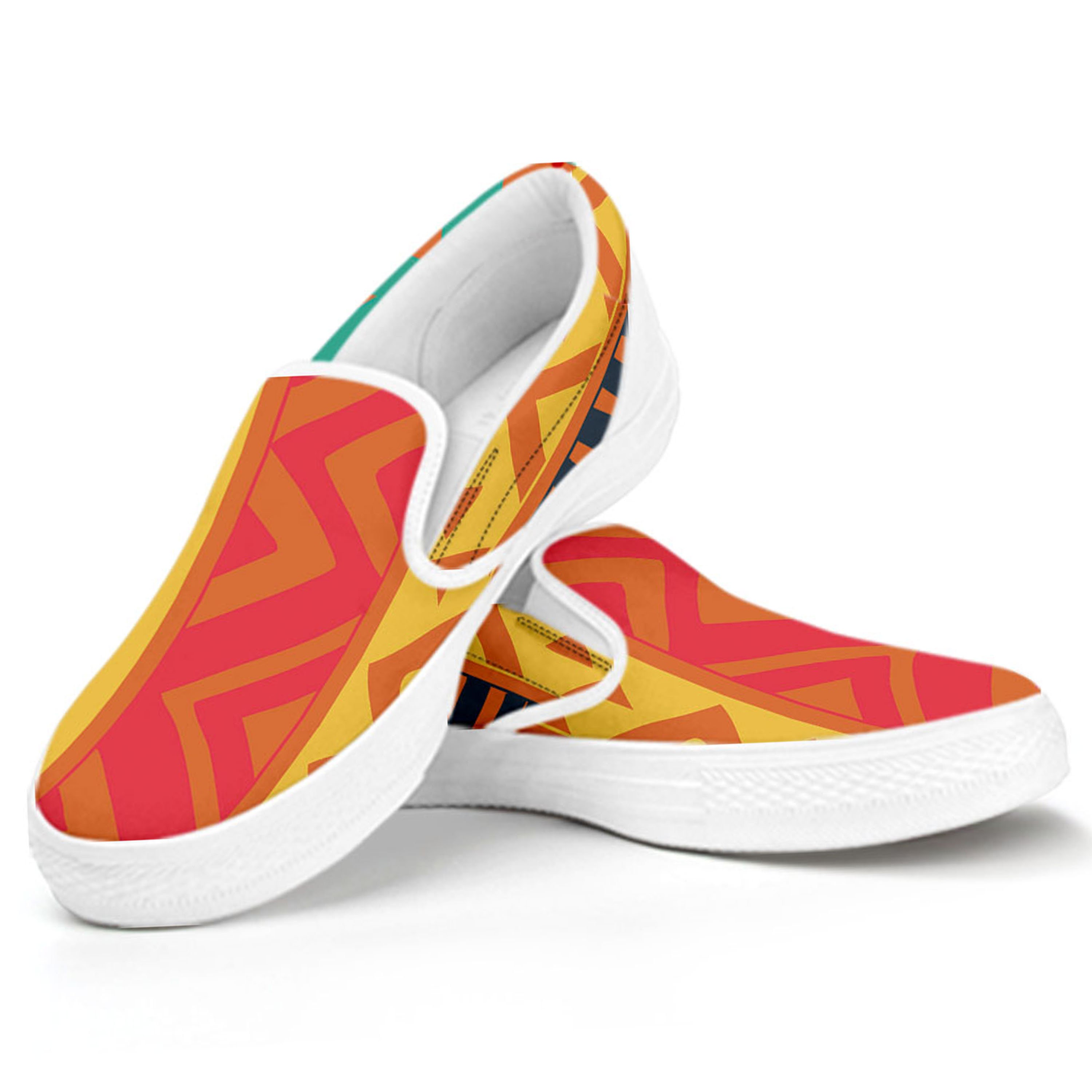 aztec slip on shoes