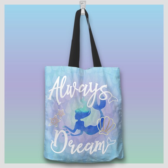 mermaid beach tote