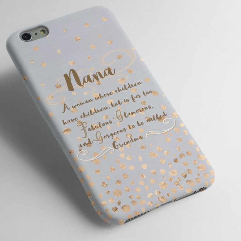 Nana Phone Case Gift for Nana iPhone Case Custom Phone Case Etsy