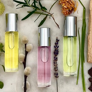 TOBACCO Perfume Oil Bottle / Alcohol-Free / Vegan / Cruelty-Free / Roll On Fragrance Bottles / Travel Perfume Oil / Rollerball Perfume