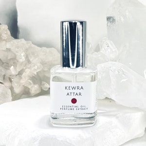 KEWRA ATTAR Essential Oil All-Natural Botanical PERFUME Alcohol-Free Intense Masculine Fragrance Vegan No Synthetics Cruelty/Phthalate-Free