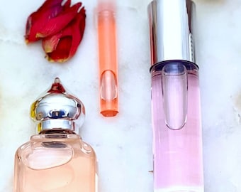 TEA ROSE A - Rose Perfume / Alcohol-Free / Cruelty-Free / Paraben-Free / Exotic / Phthalate-Free / Unisex Gift / Perfume Travel Bottle