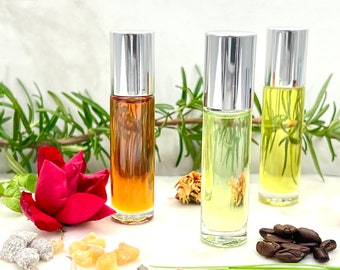 Clove Perfume Oil Roll On - A Unisex Warm Spicy Scent, Vegan, Cruelty-Free & Alcohol Free