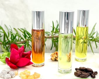 BLACK COCONUT Perfume Oil Roll On | Warm, Rich Scent | Vegan, Cruelty-Free, Alcohol-Free