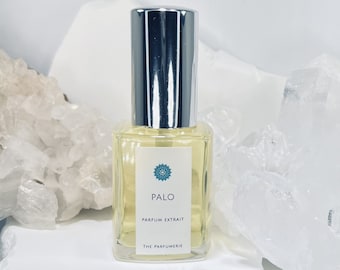 PALO SANTO PERFUME Essential Oil Attar, All-Natural Botanical Alcohol-Free Vegan No-Synthetics Cruelty-Free, Phthalate-Free, Palo Santo Oil