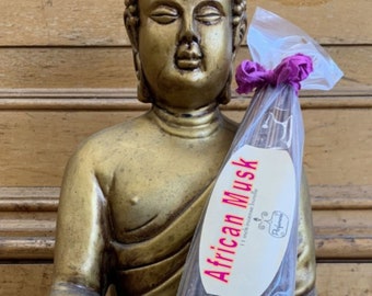 African Musk Incense 19 Inch Handcrafted Bundles Long Lasting Meditation Aromatherapy Ritual Yoga Gift Wholesale Available Guaranteed Fresh