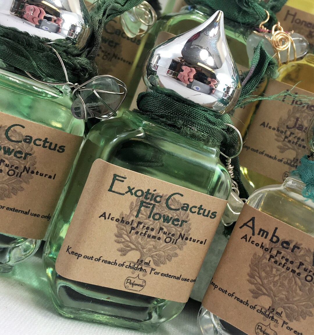 Exotic Cactus Flower PERFUME OIL Vegan Pure Perfume Body Oil Etsy
