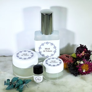 MUSK AL TAHARA Luxury Perfume Oil / Alcohol-Free pure oils / Cruelty-Free / Unisex Aroma / Perfume Travel Bottle / Parfumerie Scent