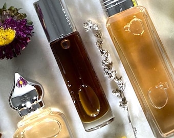 HEAVENLY DESIRE Perfume Oil / Alcohol-Free / Cruelty-Free / Unisex Gift / Perfume Travel Bottle / Fragrancia Perfume / Citrus, Woods, Musk