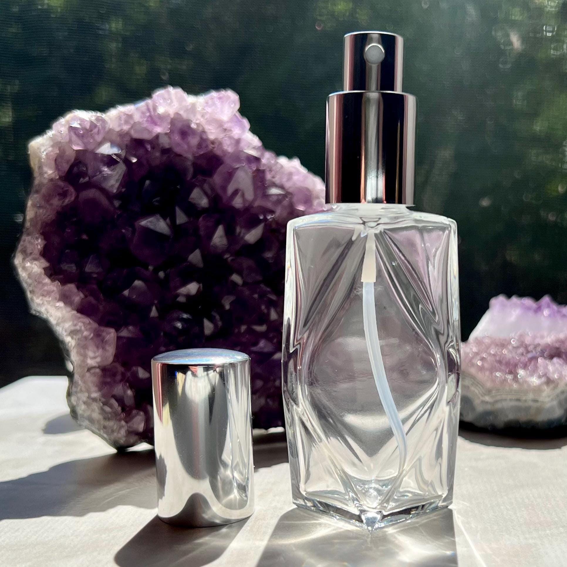 DENA クリスタル香水ボトル ダイヤモンド型 DENA クリスタル香水ボトル